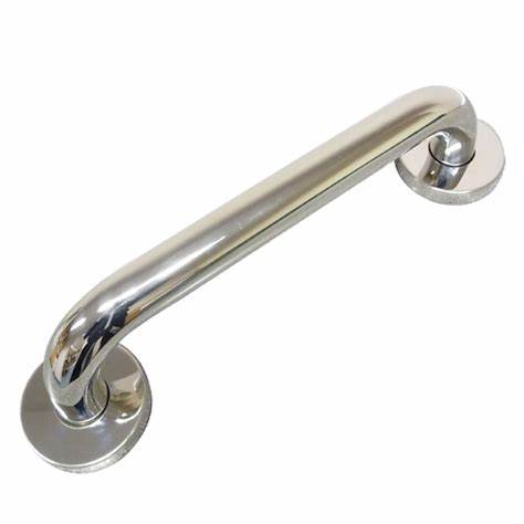 Relaxdays Grab Handle, Stainless Steel, Shower & Bath, Max. Load...