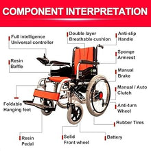 974 ELECTRIC WHEEL CHAIR MULTI FUNCTION FOR ADULTS RED & BLACK CHINA