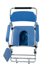 4 IN 1 COMMODE CHAIR ,SHOWER CHAIR, WHEELCHAIR & NORMAL CHAIR ALUMINIUM WITH WHEELS CHINA