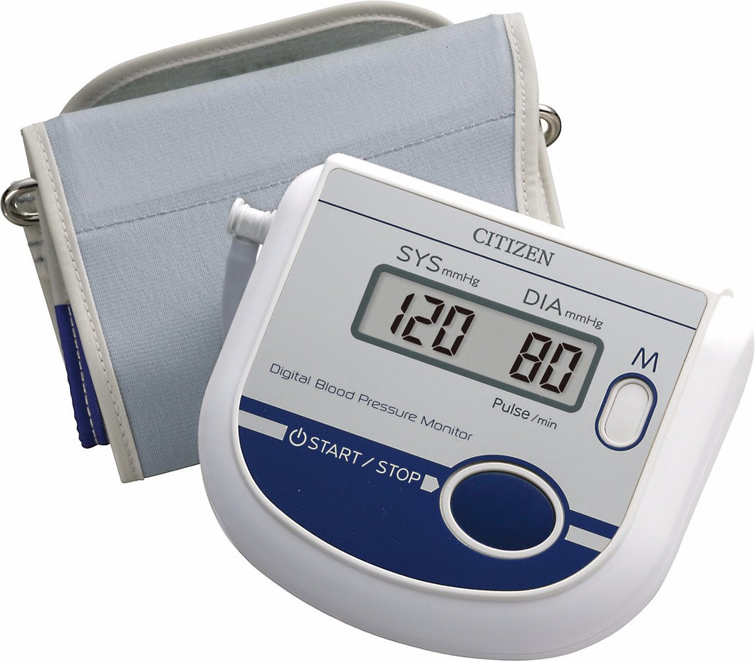Upper Arm Digital Blood Pressure Monitor CH452 Citizen Japan