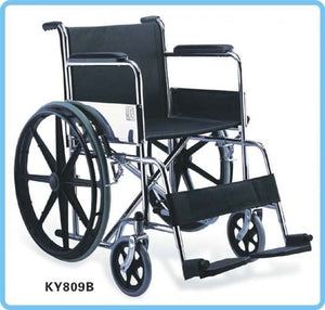 Wheel Chair Folding KY809B Black Rim China