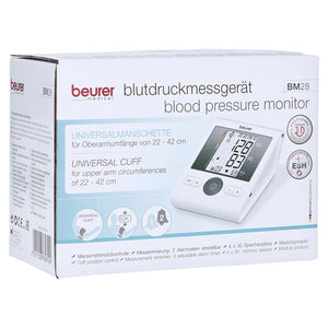 Upper Arm Digital Blood Pressure Monitor BM28 Beurer Germany