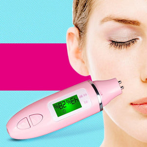 Digital Skin Detector Pen with LCD Screen Portable Skin Analyzer 4720