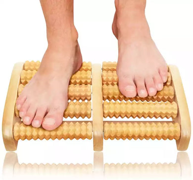Wooden Foot Roller For Plantar Fasciitis Relief, Heel, Arch, Muscle Aches, Foot Pain, Stress Relief