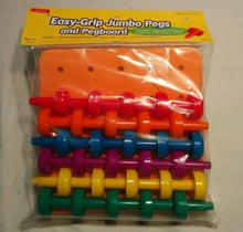 Easy-Grip Jumbo Pegs & Pegboard Ages 3+